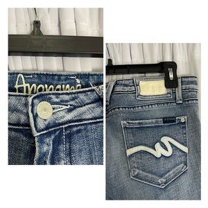 Cult of Individuality Medium Was Straight leg Denim Jeans sz 30